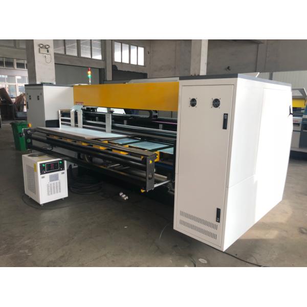 CMYK Corrugated Digital Inkjet Printer 2500mm Feeding Width