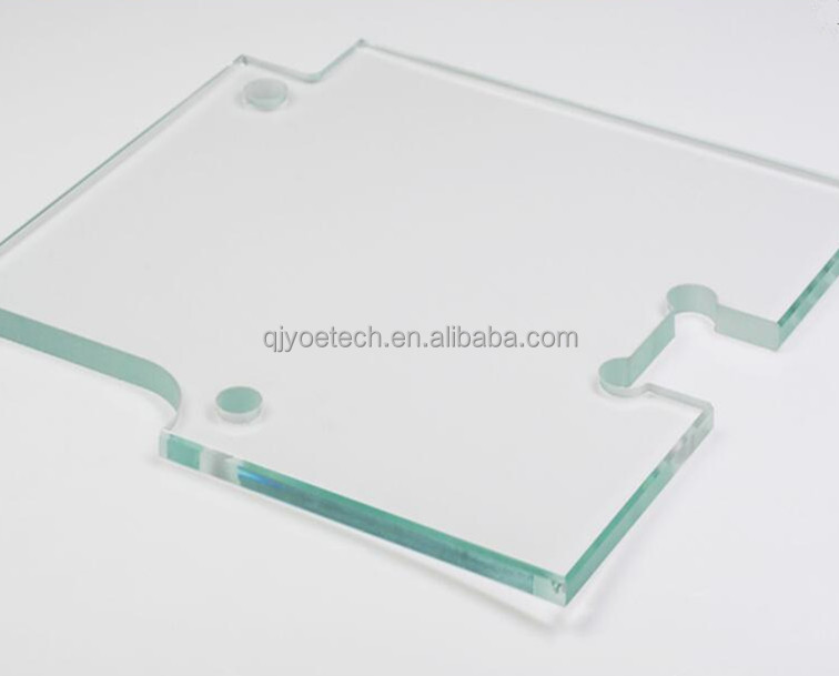 Fine Polished Edge Industrial Decoration Hotel Tempered Glass Fence for Swimming Pool