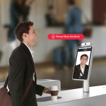 Staff Attendance Face Recognition Terminal All In One Temperature Detection