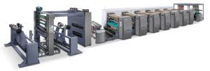 China Automatic double servo motor Controller Unit Type Printing Machine wholesale