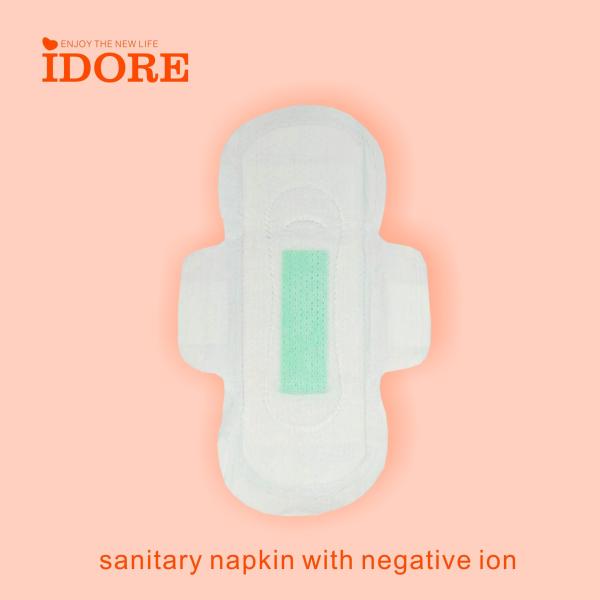 Quality Feminine Protection Sanitary Napkins With Negative Ion for sale