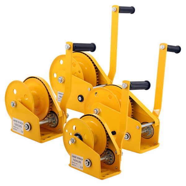 JTHW-C Hand Winch for Mechanical Lifting Devices Technical Specialties JENTAN Brake Hand Winches with Positive Action Brake and Compact Design