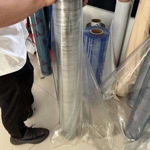 China Flexible Plastic Transparent PVC Film Waterproof Good Printability wholesale