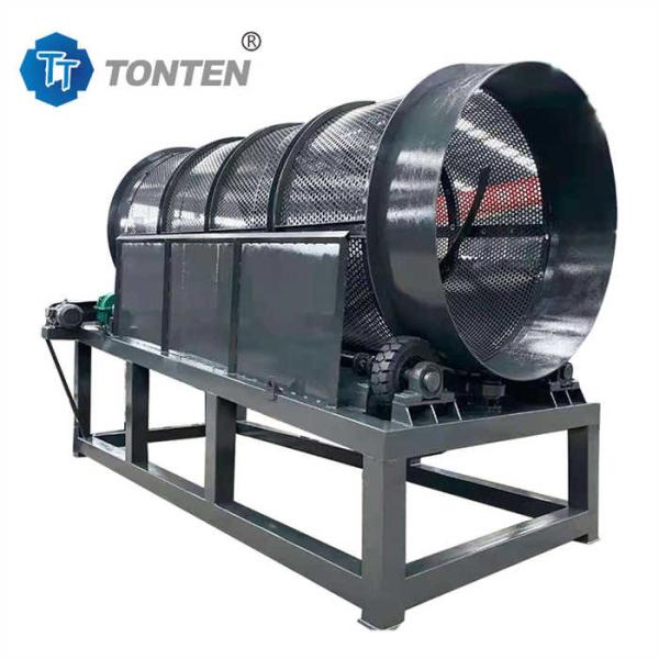 Quality Sand Stone Separation Shaftless Roller Screen Mobile Shaftless Screen Machine for sale