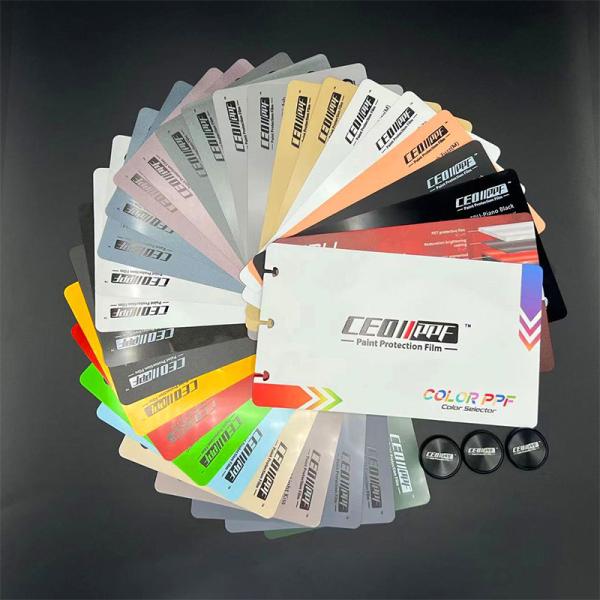 Quality Customized Multi Color Coloured PPF Film 6.5mil 1.52m X 15m for sale