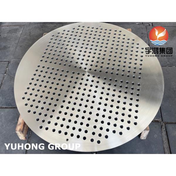 ASTM A182 F316L (1.4404) Stainless Steel Forged Tubesheet For Heat Exchanger