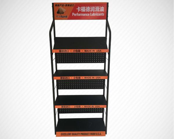 Quality Strong Enough Retail Display Stands / Metal Display Racks For Grocery Store for sale