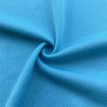 100% Polyester Bird Eye Mesh Jersey Sports Fabric with Moisture Wicking in TWILL