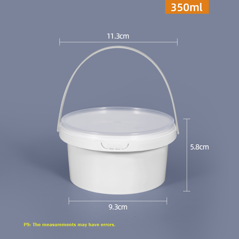 Enjoy Delicious Ice Cream with Our 16oz Butter Spread Box 350ml-700ml Plastic Bucket
