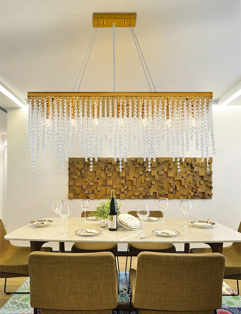 Nordic home decoration crystal chandelier restaurant extra large chandelier(WH-CA-106)