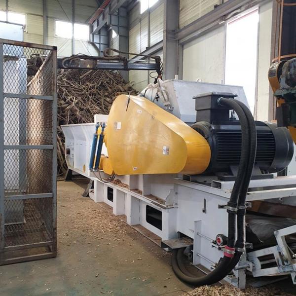Quality 20mm 200kw Straw Industrial Wood Shredder Machine Mini Wood Crusher for sale
