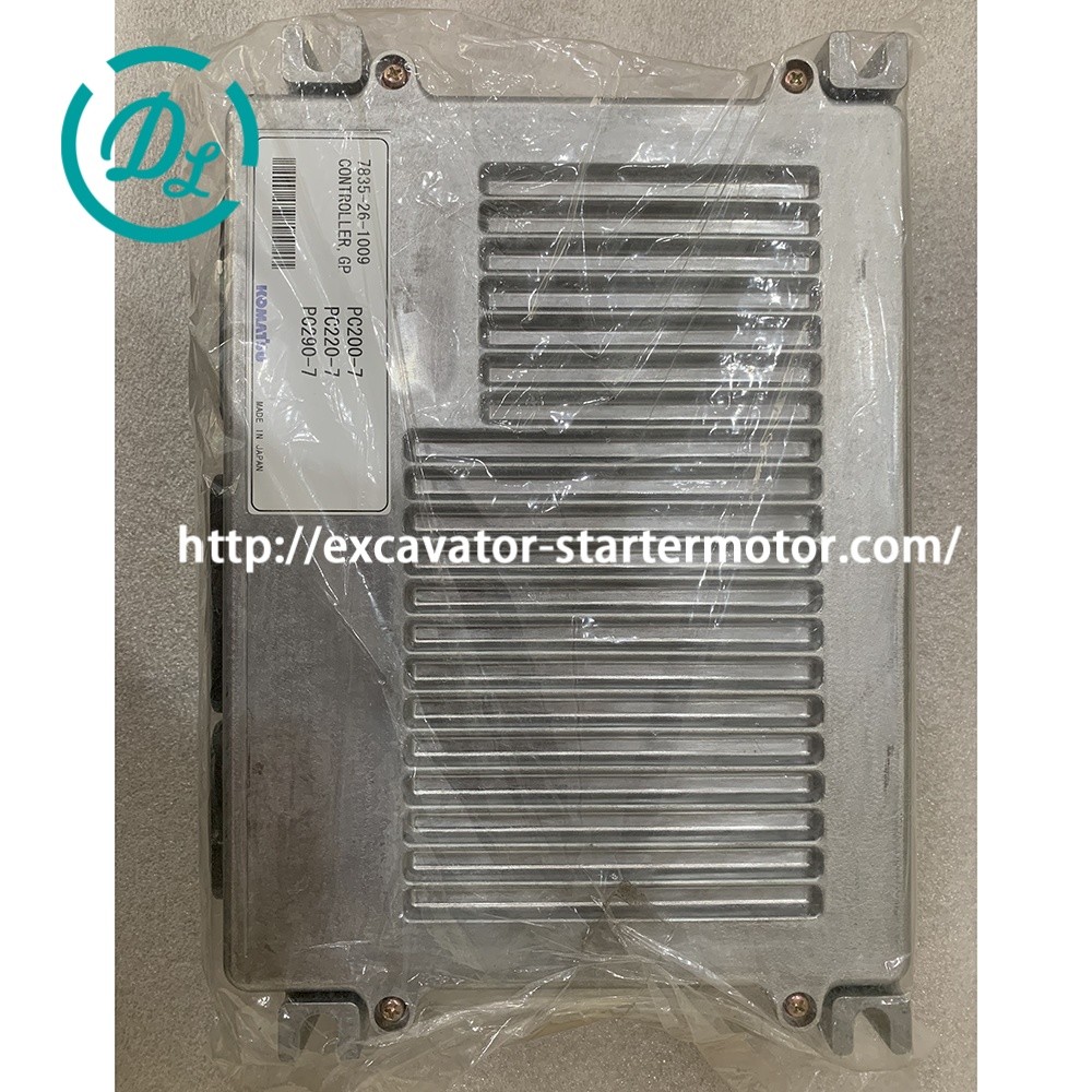 Komatsu PC200-7 Excavator ECM Controller 7835-26-1009