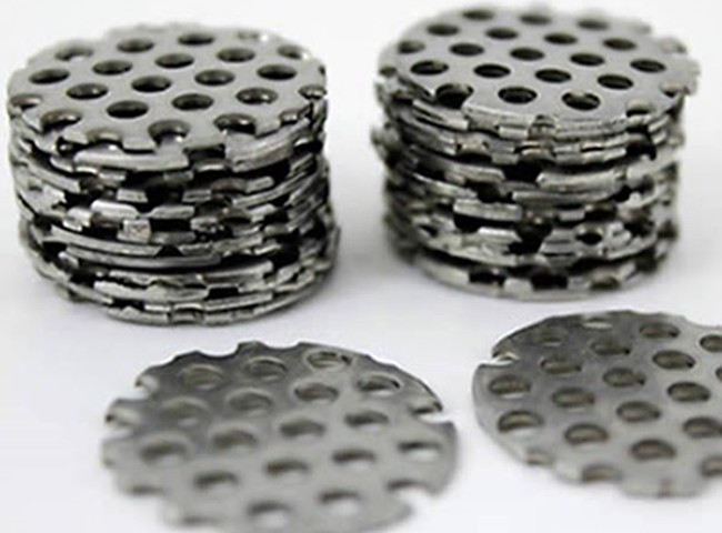 Perforated Disc Filter Screen Mesh 10 – 635 Mesh With Wrapped Edge