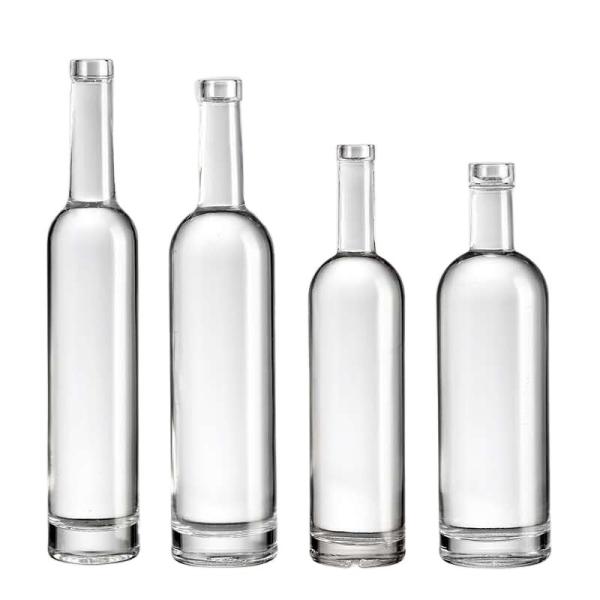 Quality 200ml 375ml 500ml 700ml 750ml 1000ml Wine Glass Bottle for Liquor in Oslo end Design for sale