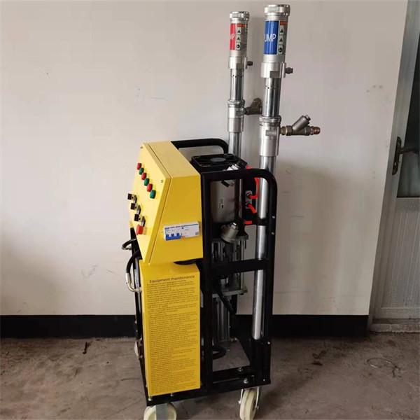 Quality Yellow Polyurethane Spray Machine 4500W×2 Small Spray Foam Machine for sale