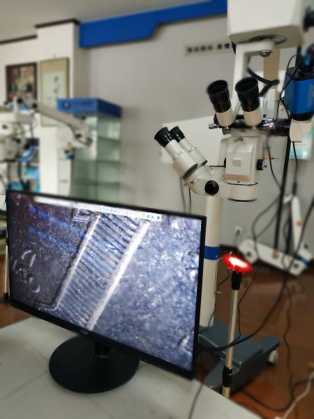 Quality Double Binocular Ophthalmic Surgery Microscope With CCD Camera for sale