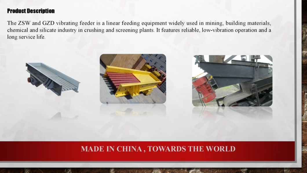 Vibrating Grizzly Feeder for Quarry Plant