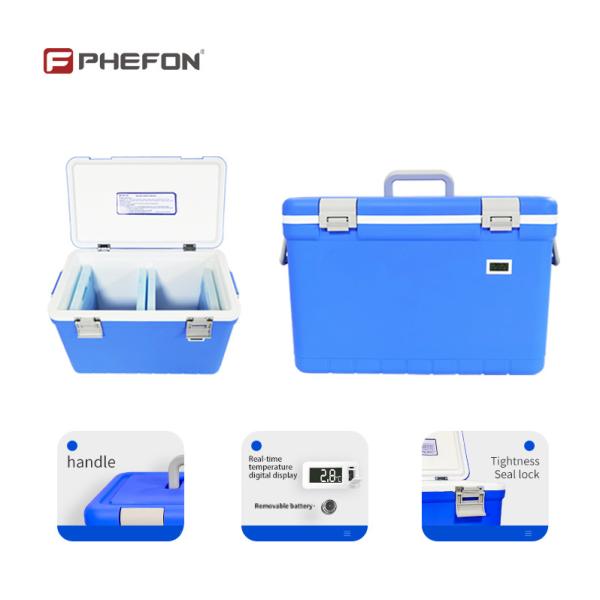 Portable Cooler Box Cold Storage Box For Medicine Cold Chain Transport 10L 12L 18L 35L