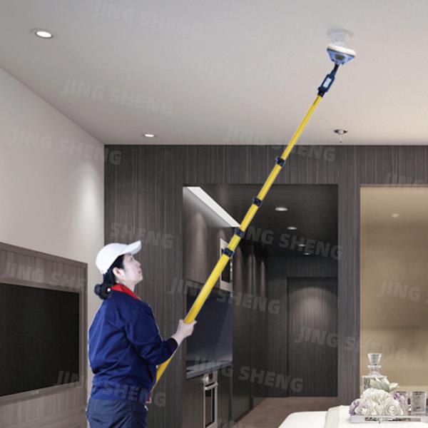 Carbon Fiber Smoker Detector Pole 20ft/6m Extendable Smoke Alarm Testing Pole