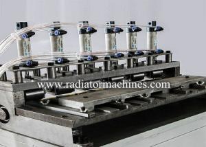 China Max 500mm Wide Aluminium Fin Press Machine Stamping 80 SPM Wavy Fin Low Noise wholesale