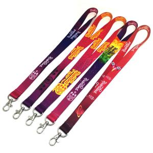 China Custom Lanyard Heat Transfer Printed Lanyards with Logo for Advertising and Promotions wholesale