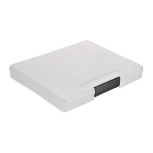 China Durable Portable Clipboard Storage Box Case For A4 Document Office Filing Boxes wholesale