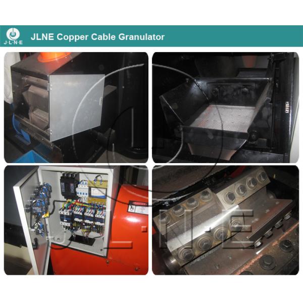 Scrap Wire Granulator Separator / Waste Copper Wire Recycling Equipment