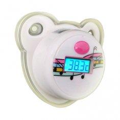 China Motion sensor Voice Recordable Gifts with LED flash module clock for showing time wholesale