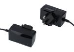 Certified Efficiency 24W Switching Power Adapter 12V DC Output Overload
