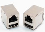 8P8C Female Connector RJ45 With HDMI / USB Stacked 2x1 For Data / Signal