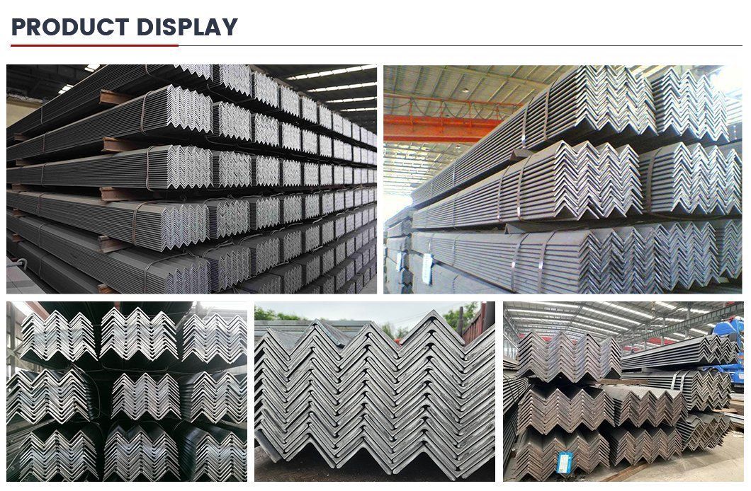 Top Quantity Metal Galvanized Steel Customized Slotted Angle Bar for Garage Door Mild Steel Angle Building Material Price