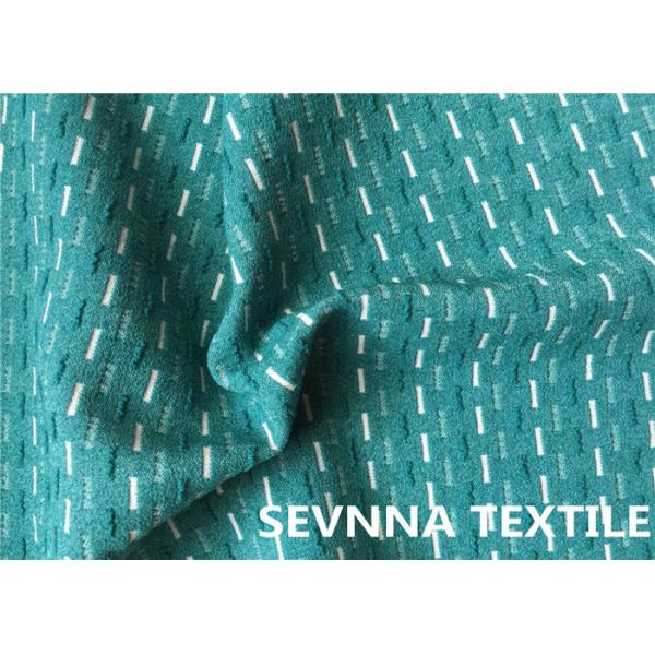 Flat Screen Print Printed Polyester Spandex Fabric Double Knitted Luxe Design