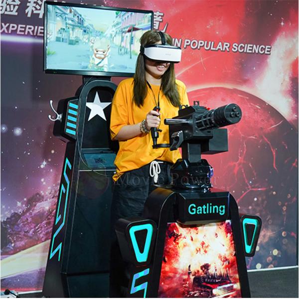 Virtual Reality Gatling Gun Game 9d Vr Shooting Simulator Zombie Arcade Machine