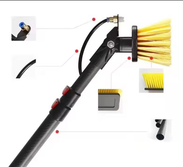 Quality High Rise Window Cleaning Window Washing Machine Cleaning Kit With Telescopic Pole for sale