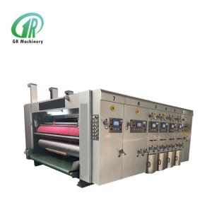China 900x2000 Printing Machine Flexo 4 Colour Flexo Printing Machine Die Cutting on sale