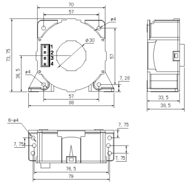 MCTL200A 200A Precision Current Sensor with 100KHz Bandwidth for Motor Drives & Robotics