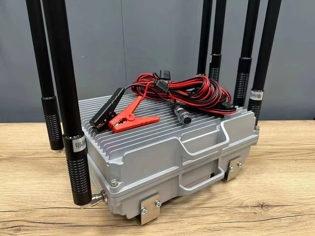 Fpv Anti Drone Jammer Uav Module 433MHz 900MHz 50W Drone Detector
