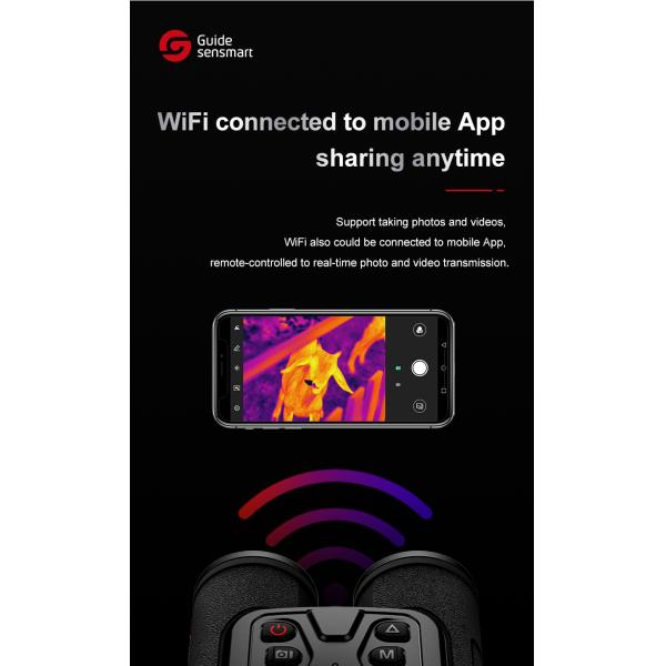 New Arrival Guide TN430 Series Thermal Night Vision Imaging Binoculars For Outdoor