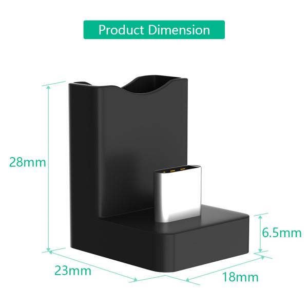 90 Degree USB C Type C Male to Female Adapter, USB-C USB 3.1 Type-C Male to Female Extension Adapter for Laptop & Tablet &Mobile