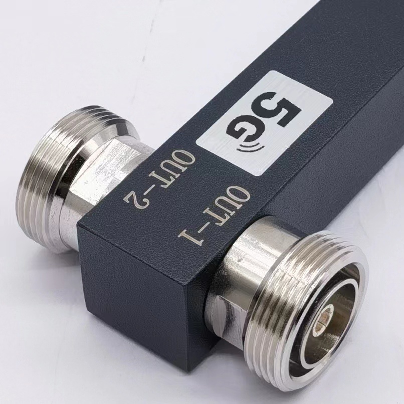 Factory Low Pim -160dbc 500W 698-3800MHz DIN Female 3 Way RF Power Splitter Divider for Ibs Project