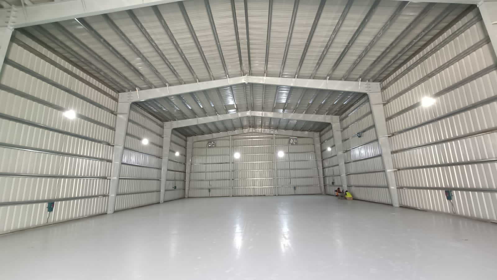 Modern Design Reinforced Steel Structure Building for Quick Build Aircraft Hangar