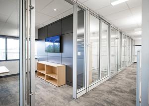 China Office Fixed Aluminum Partition Wall Aluminum Frame Full Height Partition Wall wholesale