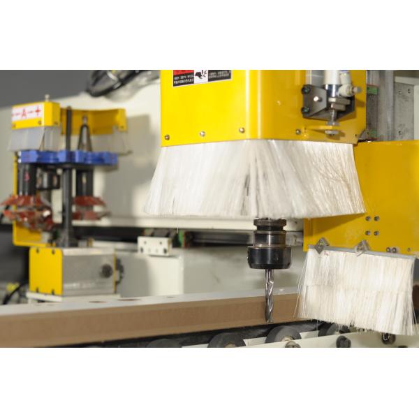 PLC Membrane Wooden Flush Door Making Machine CNC Design