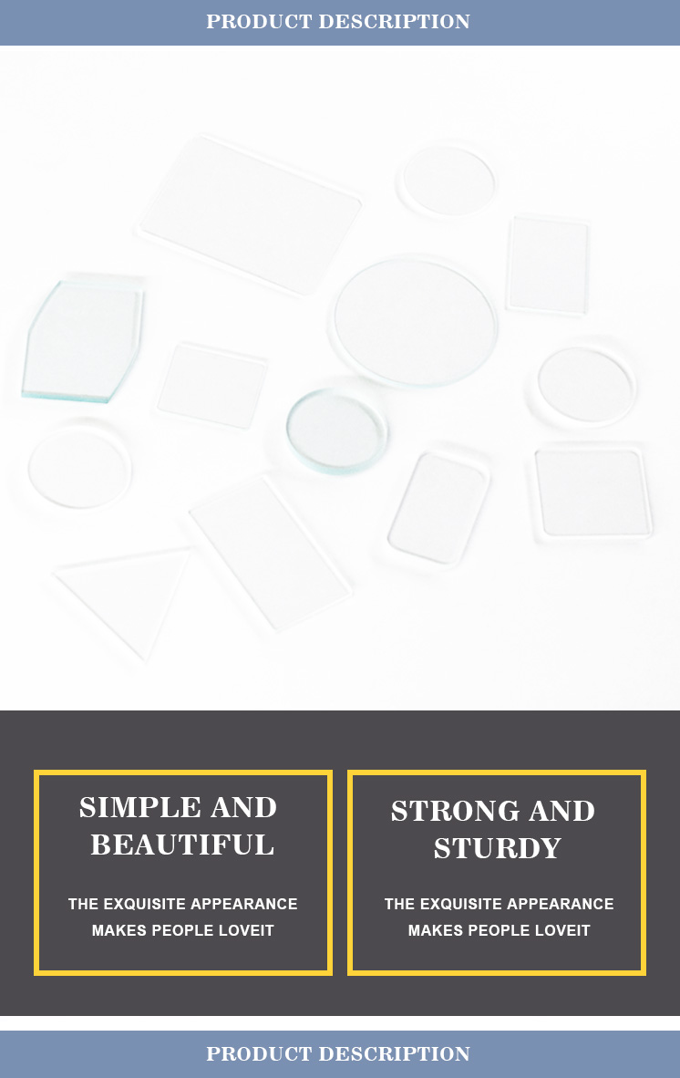 Quartz Custom Optical Lenses Prisms Thick Thin OEM ODM
