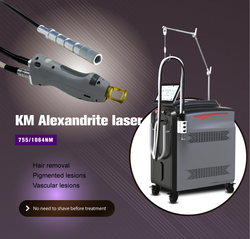 Nd Yag Candle Alexandrite Laser Machine Hair Removal With Mdsap