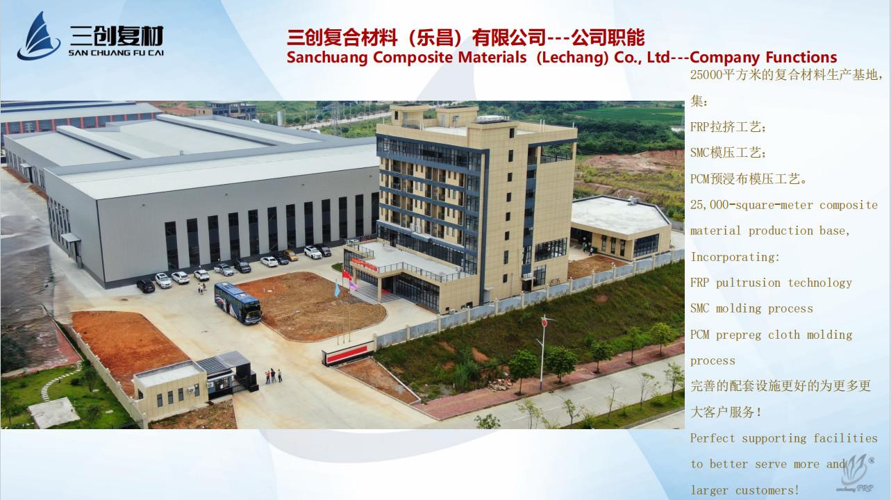 Custom SMC GRP FRP Solar Power Panel High Strength Technology for Customization