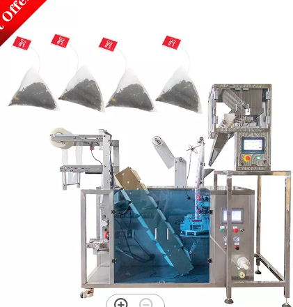 Nylon Pyramid Triangle Tea Bag Machine Multi Functional Environmental