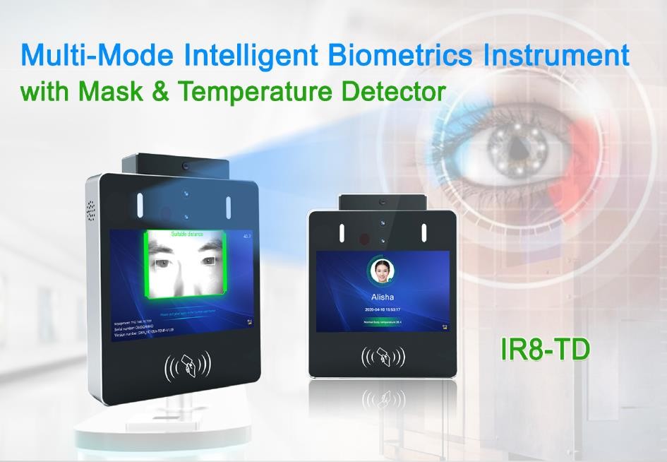ADMS AI Face Recognition Temperature Detector Multitouch Screen