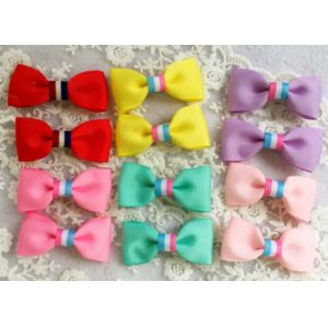 Design Cute Dog Bows Bands Beauty Pet Hair Bowties Clips