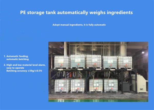 Quality PE Storage Tank Automatically Weighs Ingredients Protective Film for sale